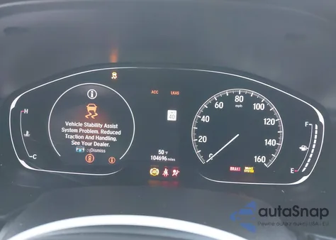 2019 Honda Accord Touring 2.0T from USA, damaged, VIN 1HGCV2F94KA022128